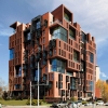 Residential building  Red Apple