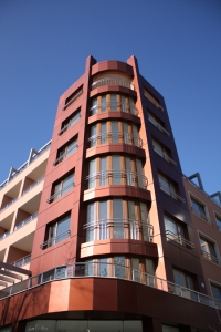 Residential Building Amy Blue