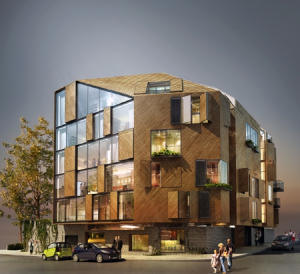 Rough Construction of Residential building with offices